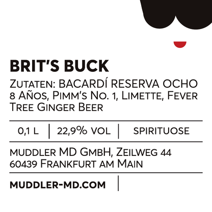 Brit’s Buck - 100ml - 23% Vol.